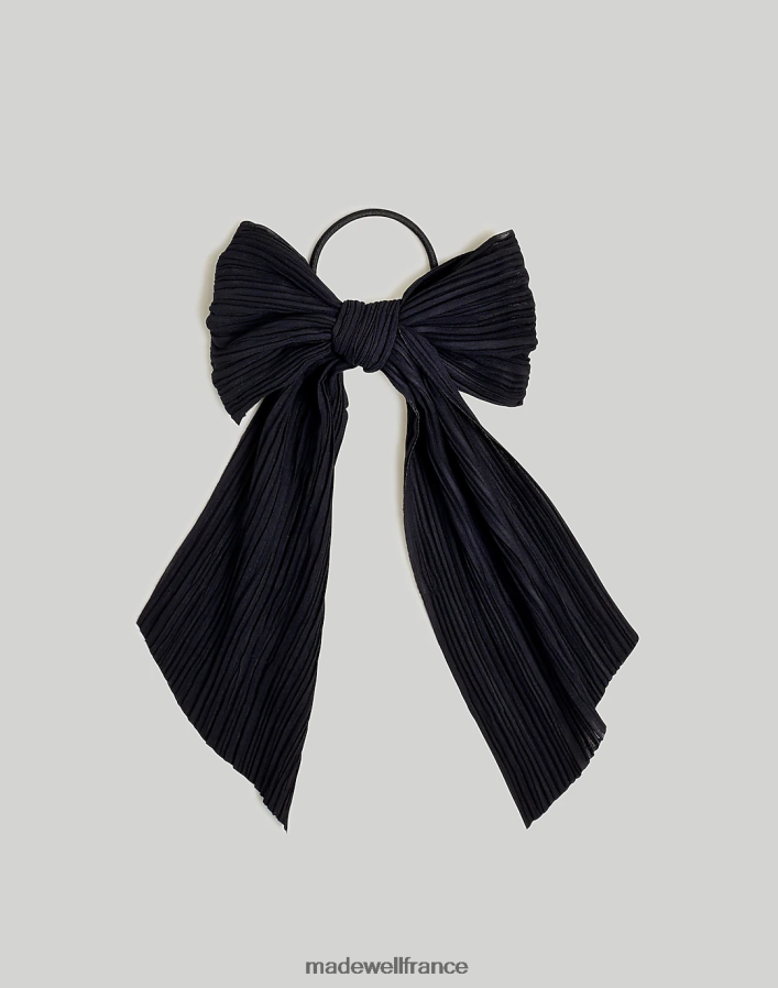 accessoires fr Madewell femmes chouchou plissé vrai noir DX8828790