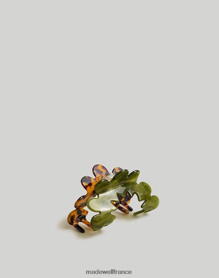 accessoires fr Madewell femmes pince à cheveux griffe abstraite kiwi mûr DX8828779