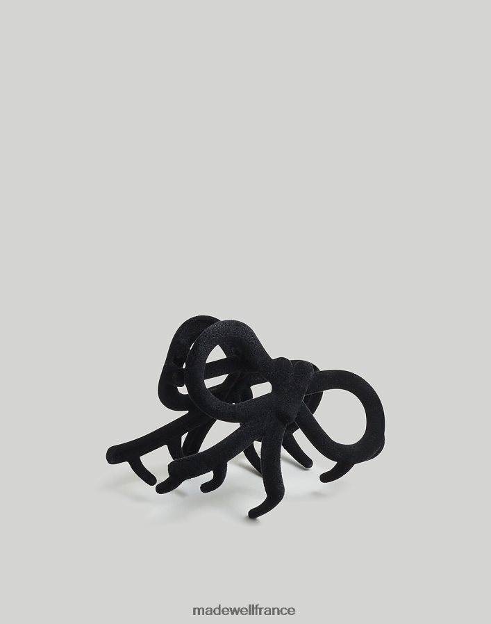 accessoires fr Madewell femmes pince à cheveux griffe d'arc vrai noir DX8828769