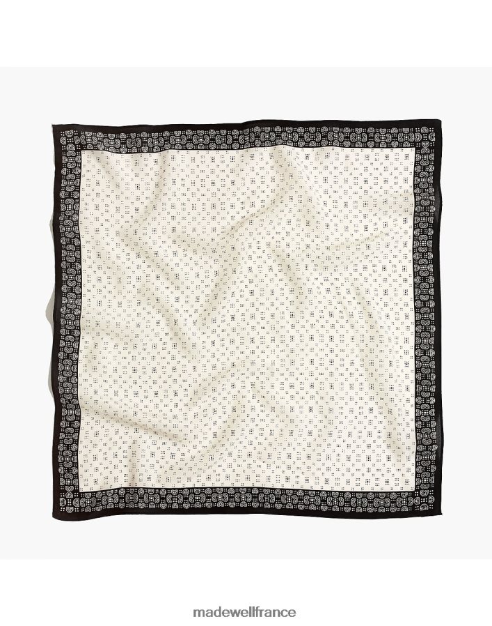 accessoires fr Madewell femmes bandana en soie charbon noir DX8828740