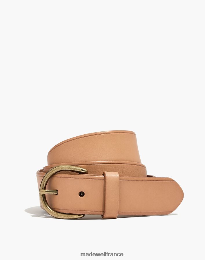 accessoires fr Madewell femmes ceinture en cuir parfaite vrai noir DX8828753