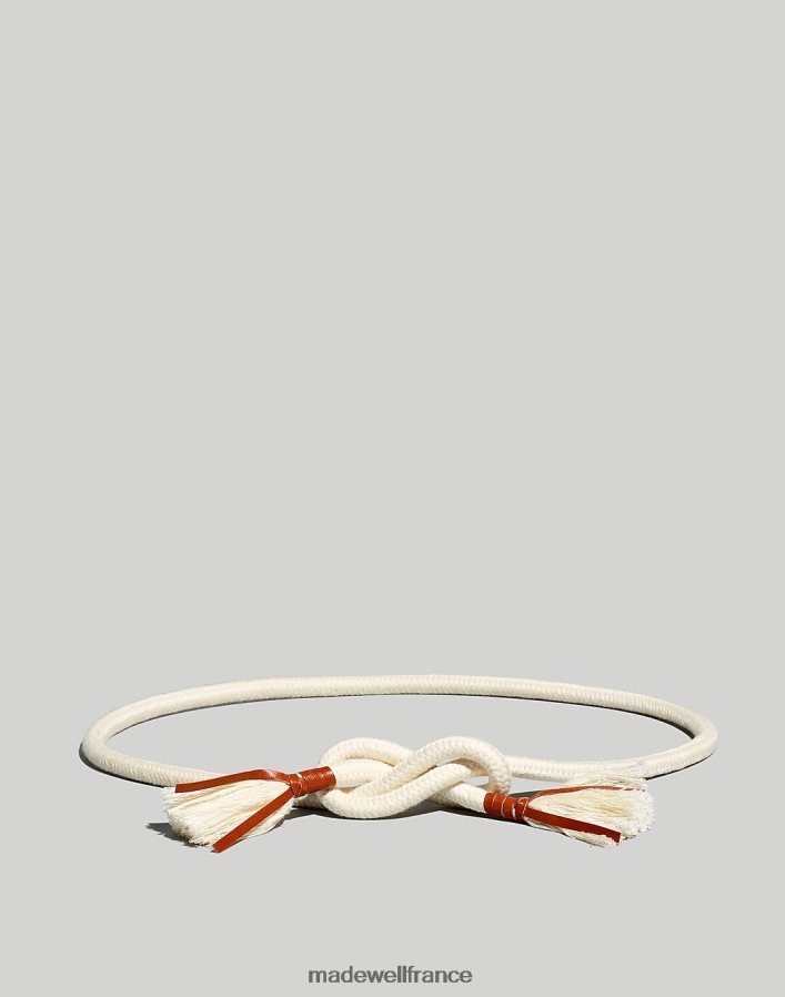 accessoires fr Madewell femmes ceinture à nouer tubulaire en corde parchemin vintage DX8828751
