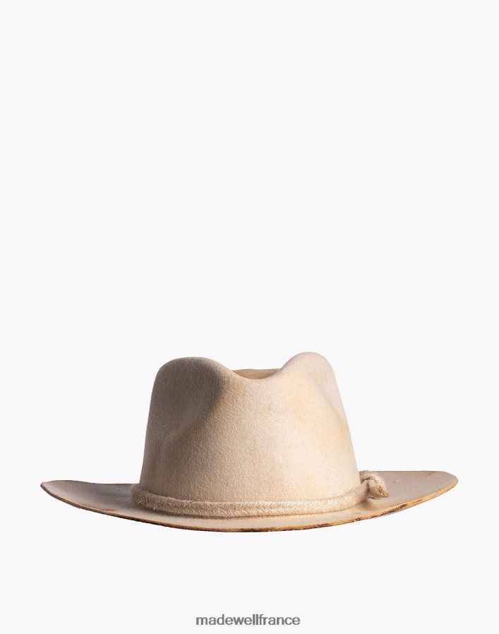 accessoires fr Madewell femmes asn feutre de laine st. chapeau de ranch cruz crème DX88281237