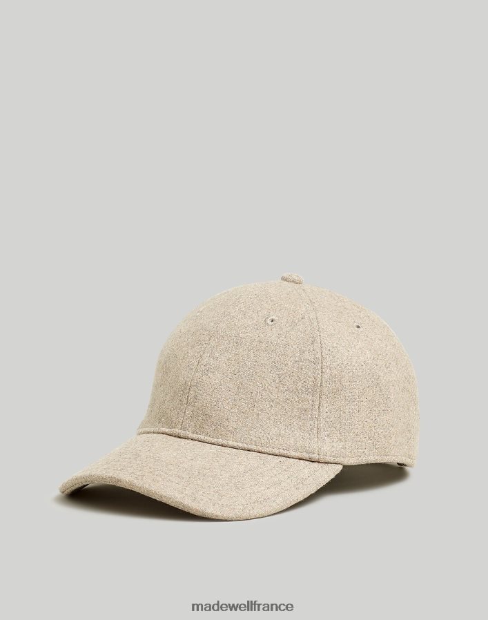 accessoires fr Madewell femmes casquette de baseball en laine mélangée béton patiné DX8828793