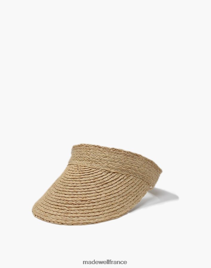 accessoires fr Madewell femmes chapeau fedora pliable Wyeth Courtney naturel DX8828792