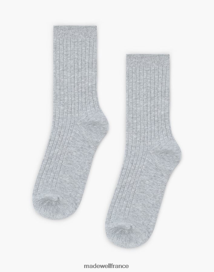 accessoires fr Madewell femmes chaussettes Union Luxe sur mesure écru DX88282319