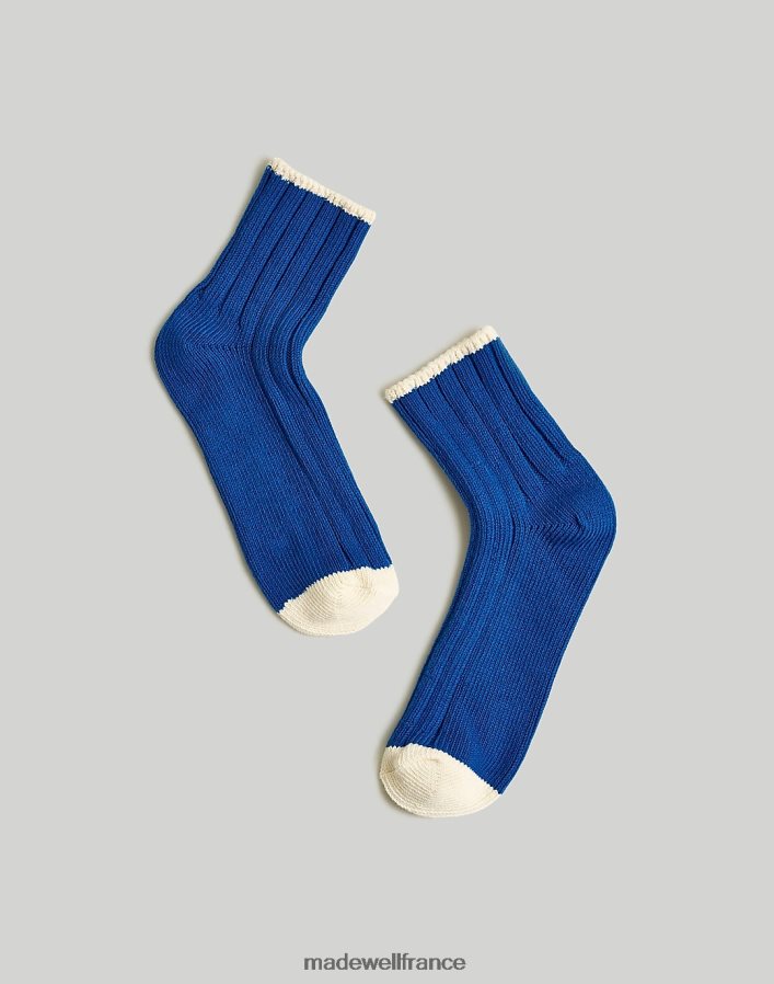 accessoires fr Madewell femmes socquettes côtelées crème antique DX88281005
