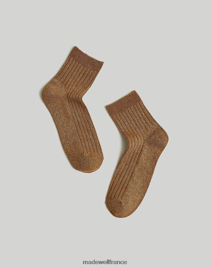 accessoires fr Madewell femmes socquettes scintillantes vrai noir DX88281004