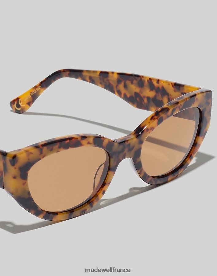 accessoires fr Madewell femmes lunettes de soleil demmera charbon noir DX88281034
