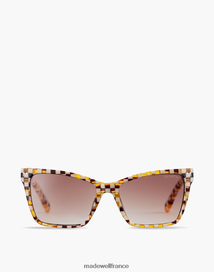 accessoires fr Madewell femmes lunettes de soleil machette sally tortue légère DX88281791
