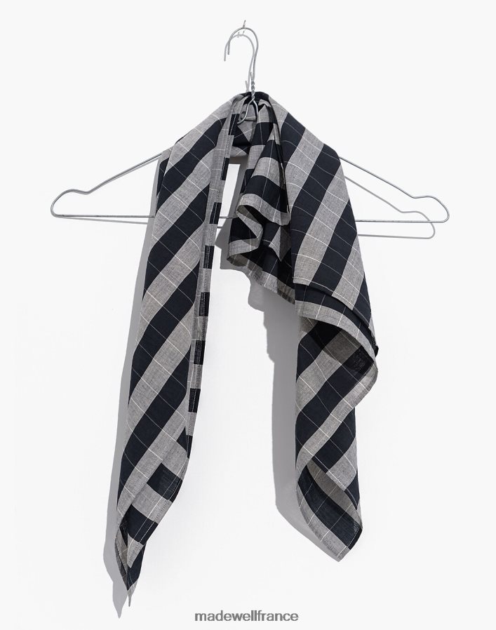 accessoires fr Madewell femmes bandana rayé monochrome World of Crow multi DX88282414