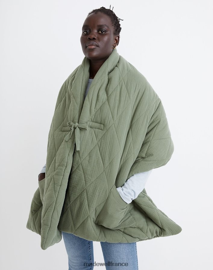 accessoires fr Madewell femmes écharpe matelassée paume fanée DX88281002