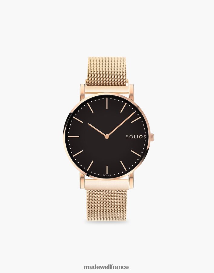 accessoires fr Madewell femmes Solios regarde le solaire noir DX88282289