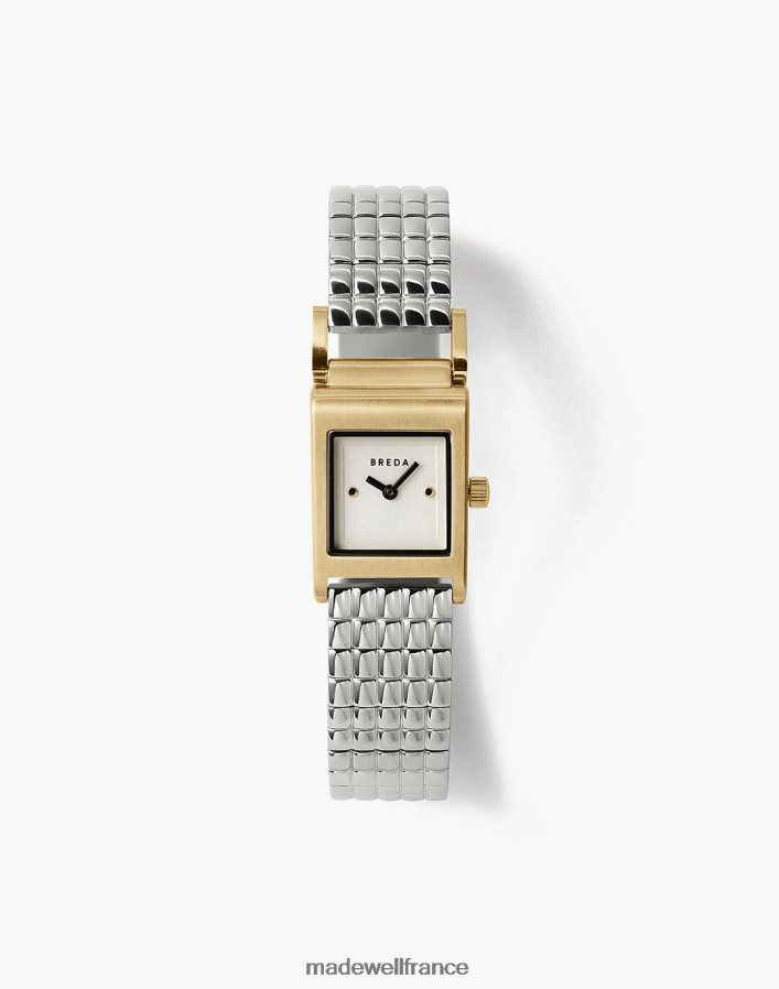 accessoires fr Madewell femmes montre bracelet en acier inoxydable breda revel argent DX88281325