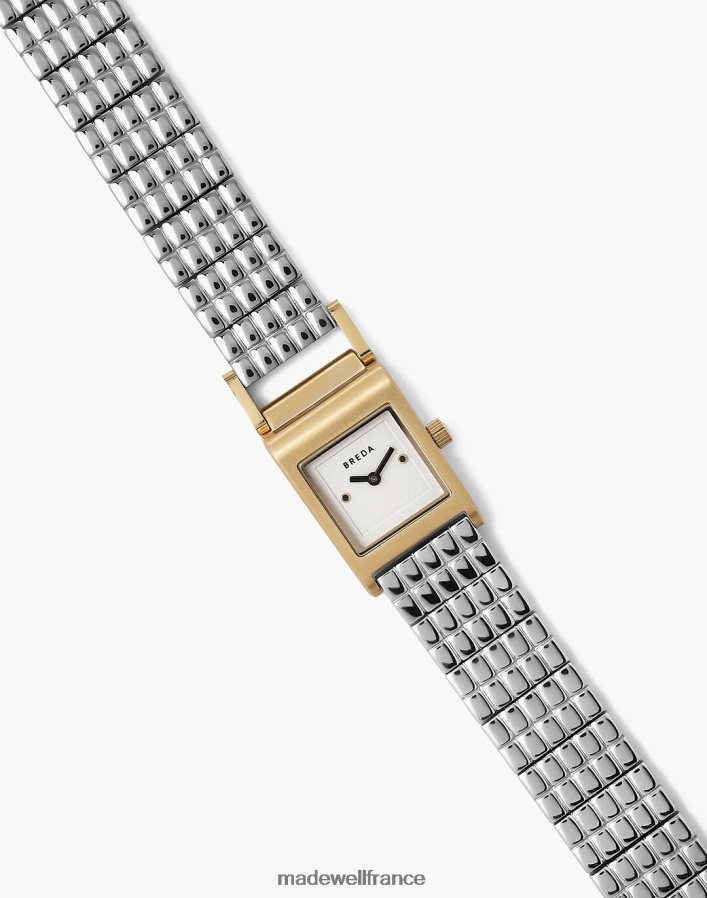 accessoires fr Madewell femmes montre bracelet en acier inoxydable breda revel argent DX88281325