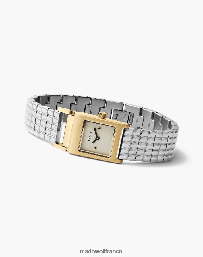 accessoires fr Madewell femmes montre bracelet en acier inoxydable breda revel argent DX88281325