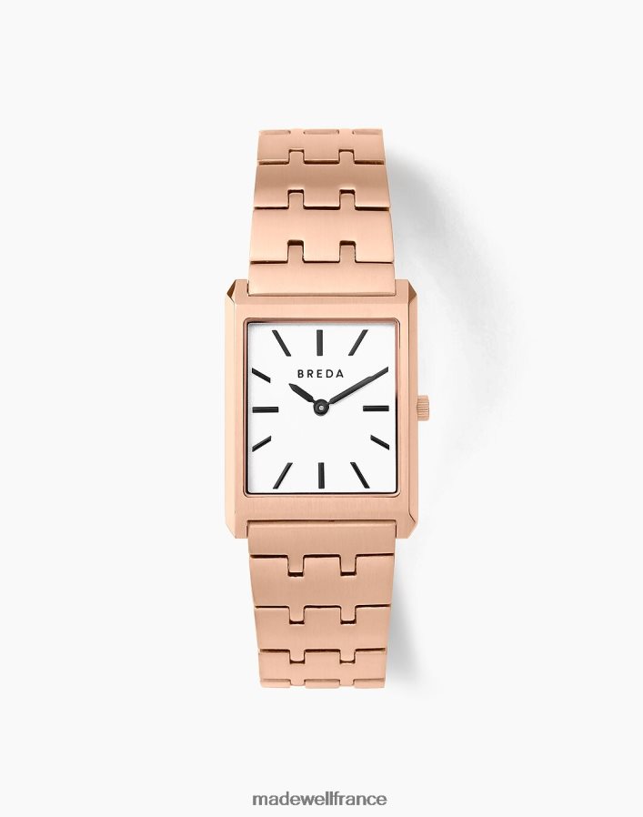 accessoires fr Madewell femmes montre bracelet en métal breda virgil or rose DX88281136