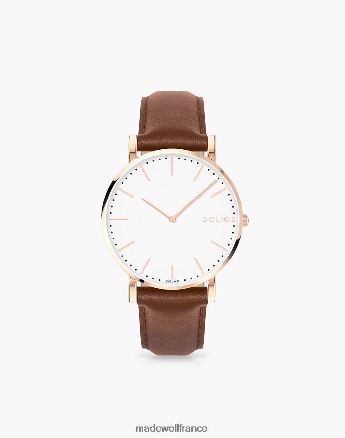 accessoires fr Madewell femmes solios montres étui écologique végétalien crème DX88282285