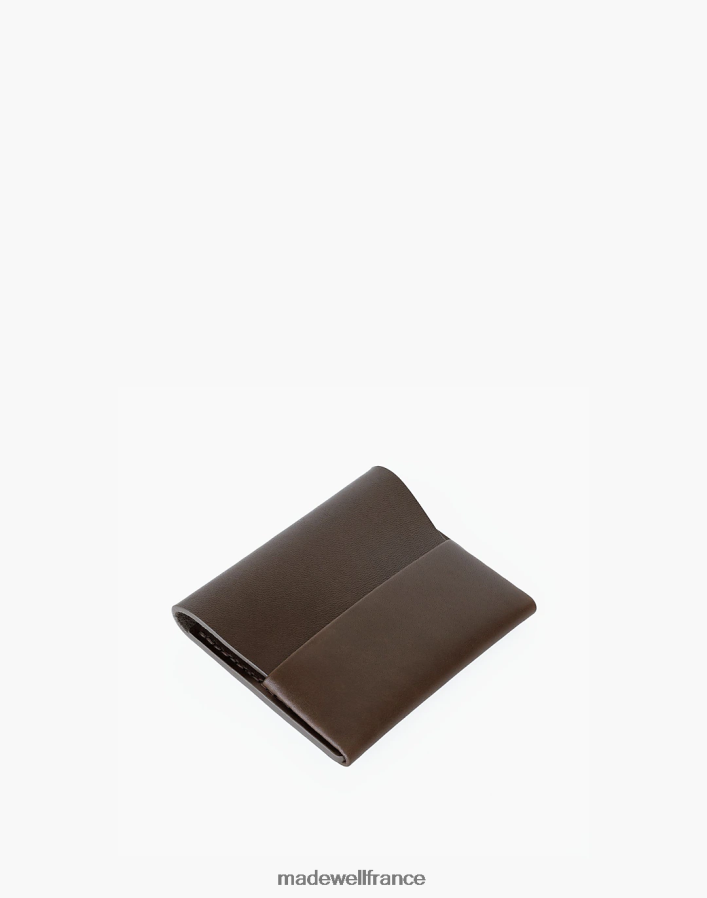 accessoires fr Madewell femmes portefeuille 50/50 makr brun clair DX88281873