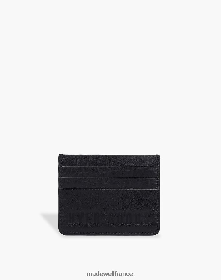 accessoires fr Madewell femmes portefeuille de cartes de luxe Hyer Goods rouge DX88281599