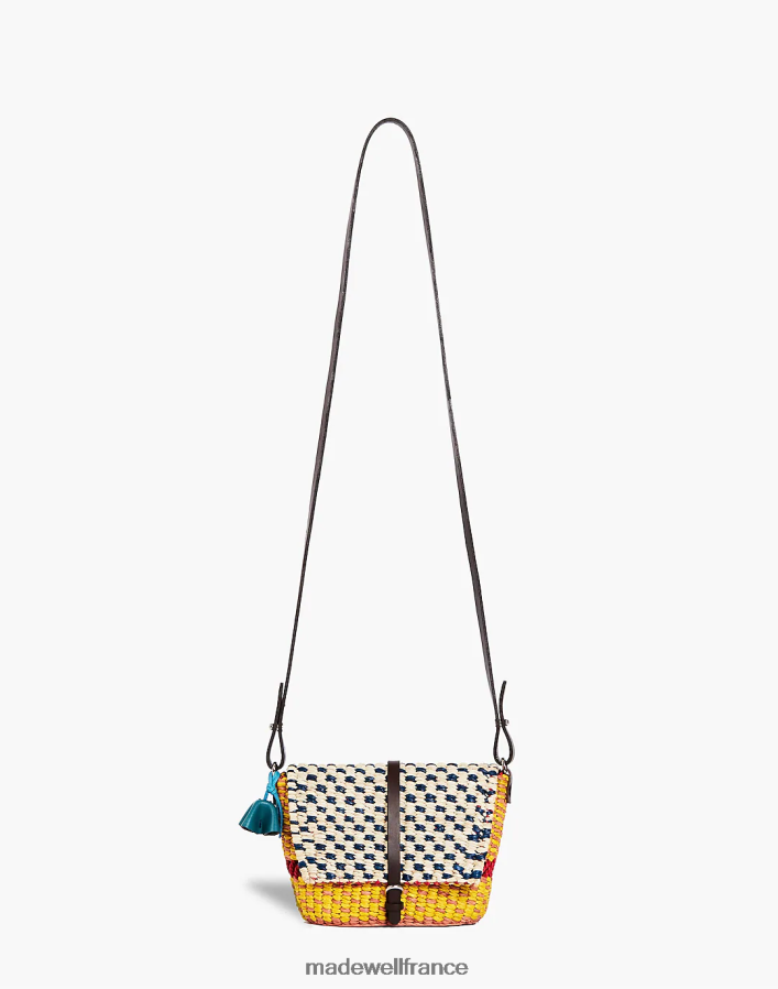 accessoires fr Madewell femmes aaks bika sac jaune multi DX88281157