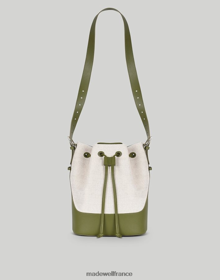 accessoires fr Madewell femmes hyer marchandises le seau en toile olive DX88281605