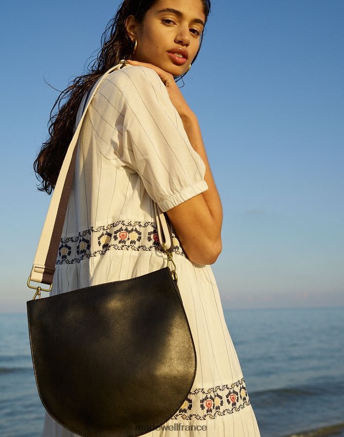 accessoires fr Madewell femmes la sacoche de transport vrai noir DX8828678