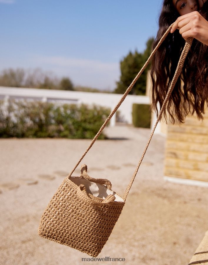 accessoires fr Madewell femmes le crossbody de transport : édition paille paysage oublié DX8828726