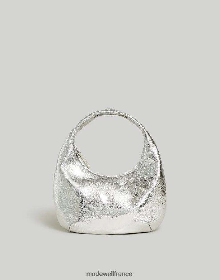 accessoires fr Madewell femmes le mini sac argent brillant DX8828635