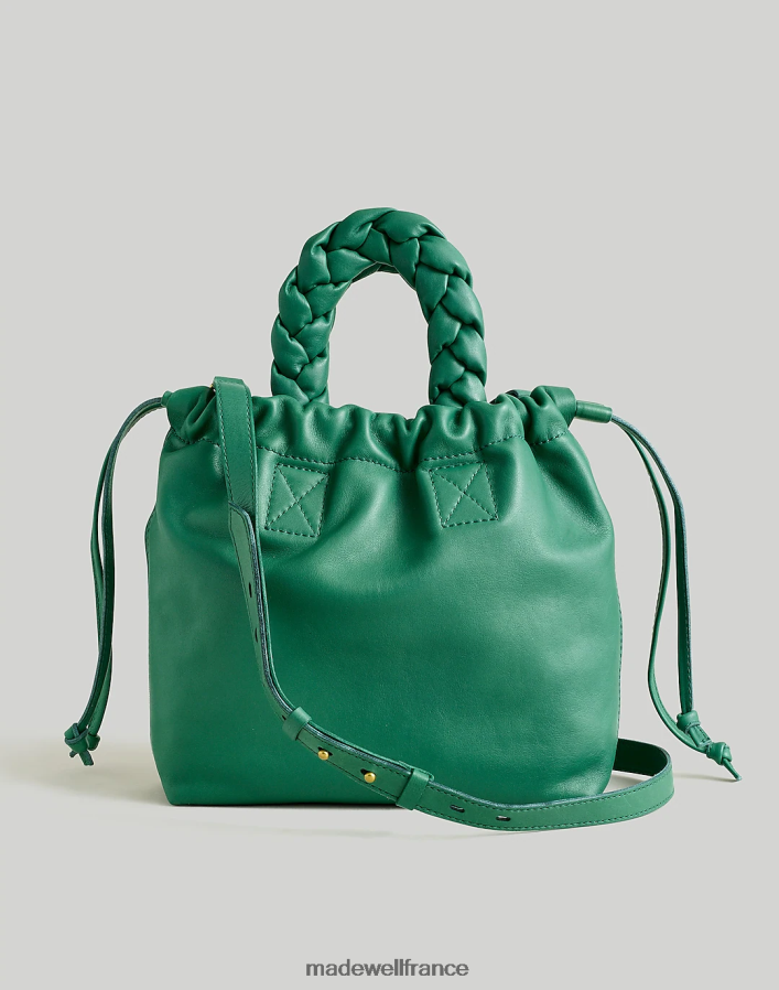accessoires fr Madewell femmes le sac bandoulière piazza : édition bandoulière tressée jonquille pâle DX8828668