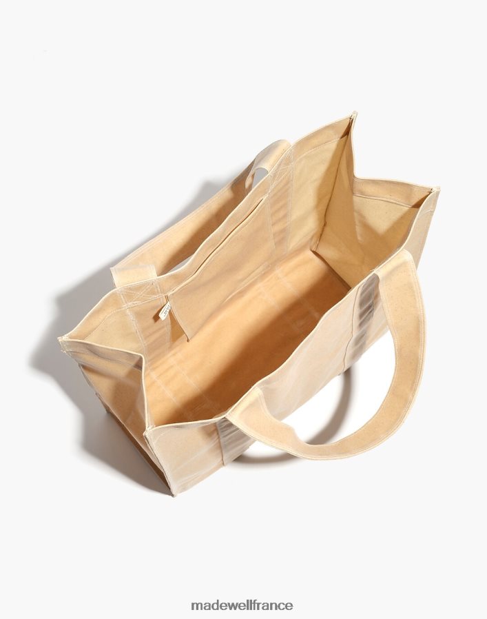 accessoires fr Madewell femmes lot cabas en toile cirée émeraude DX88282225