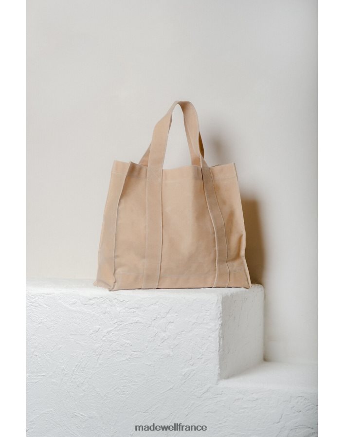 accessoires fr Madewell femmes lot cabas en toile cirée émeraude DX88282225