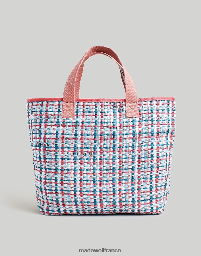 accessoires fr Madewell femmes maxi fourre-tout upcyclé anybag bleu mauve DX88281794