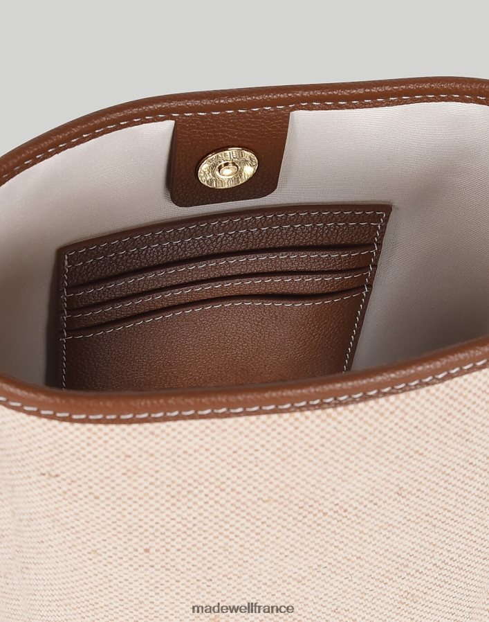 accessoires fr Madewell femmes mini sac seau en toile Hyer Goods olive DX88281604