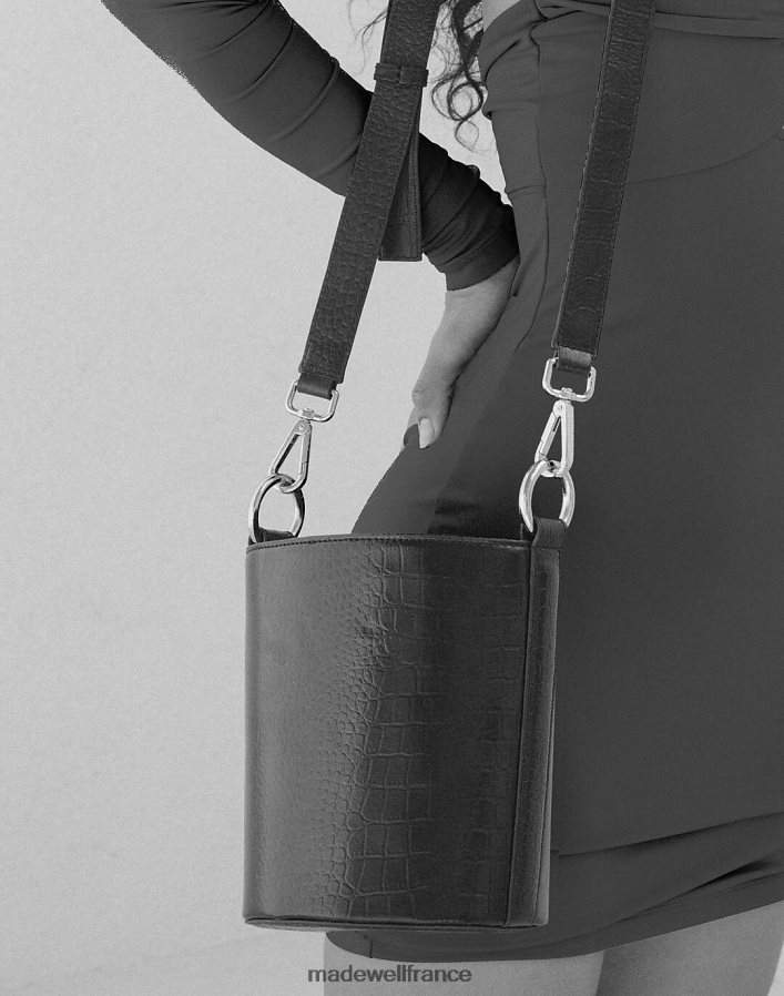 accessoires fr Madewell femmes sac seau mini hyer marchandises vert foncé DX88281597