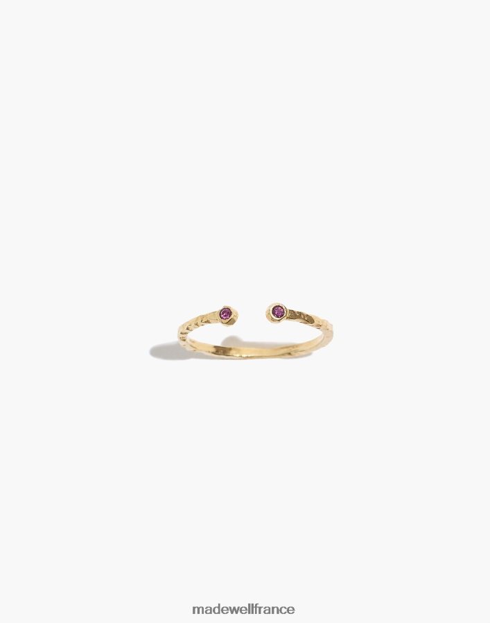 accessoires fr Madewell femmes Katie Dean bijoux bague avec pierre de naissance février DX88281504