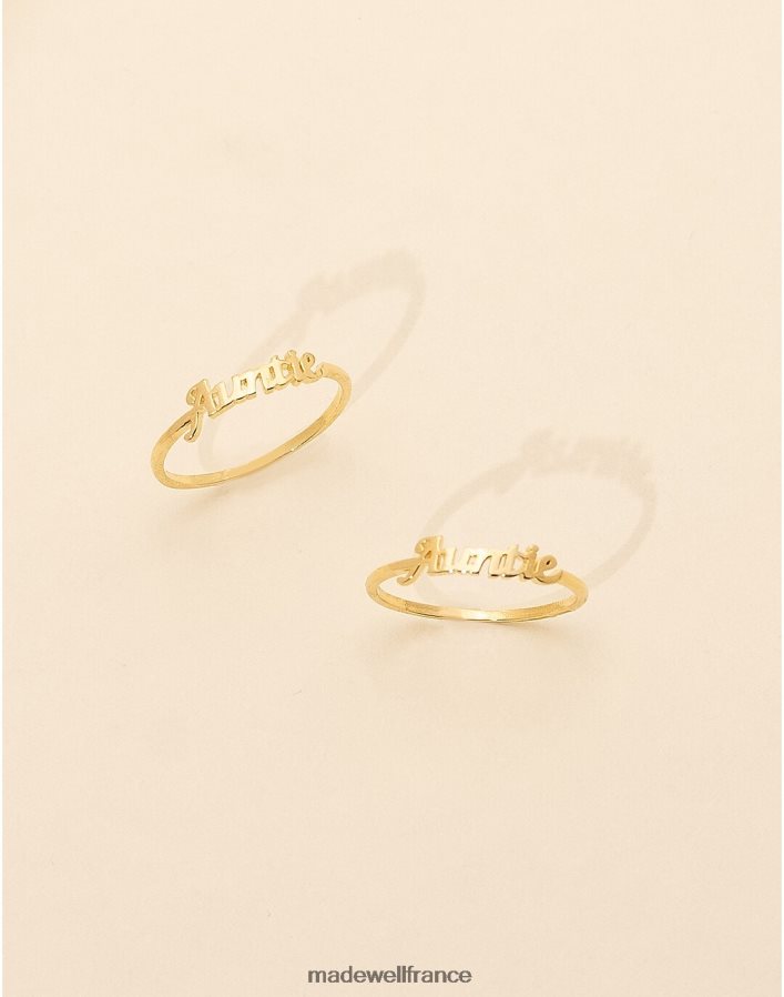 accessoires fr Madewell femmes Katie Dean bijoux bague tante or DX88281481