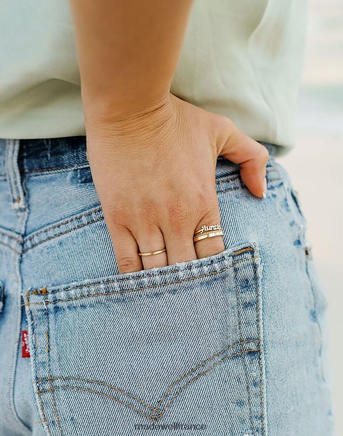 accessoires fr Madewell femmes Katie Dean bijoux bague tante or DX88281481