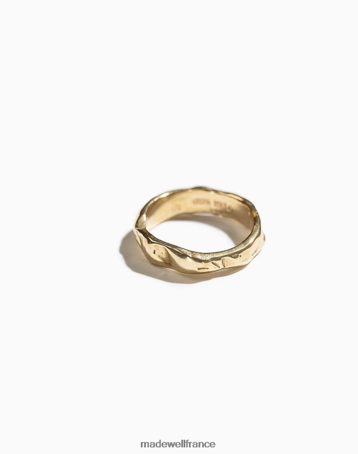 accessoires fr Madewell femmes bague à bande de flux de bijoux iris 1956 laiton DX88281300
