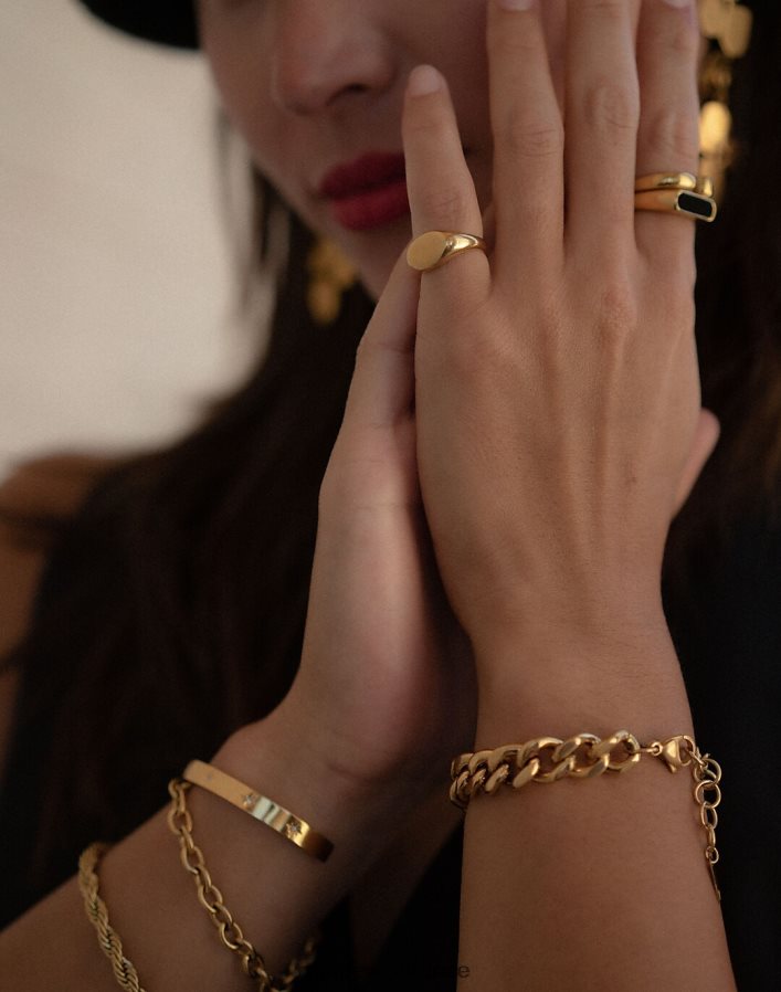 accessoires fr Madewell femmes bague pinky tseatjewelry press or DX88281287