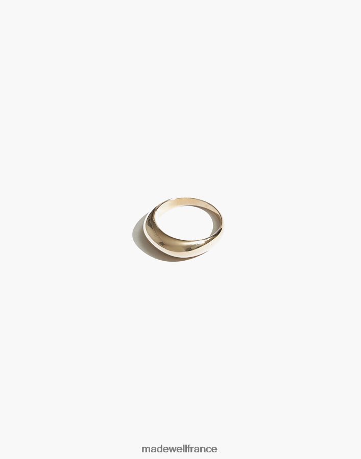 accessoires fr Madewell femmes maslo bijoux mini bague en forme de dôme or DX88281886