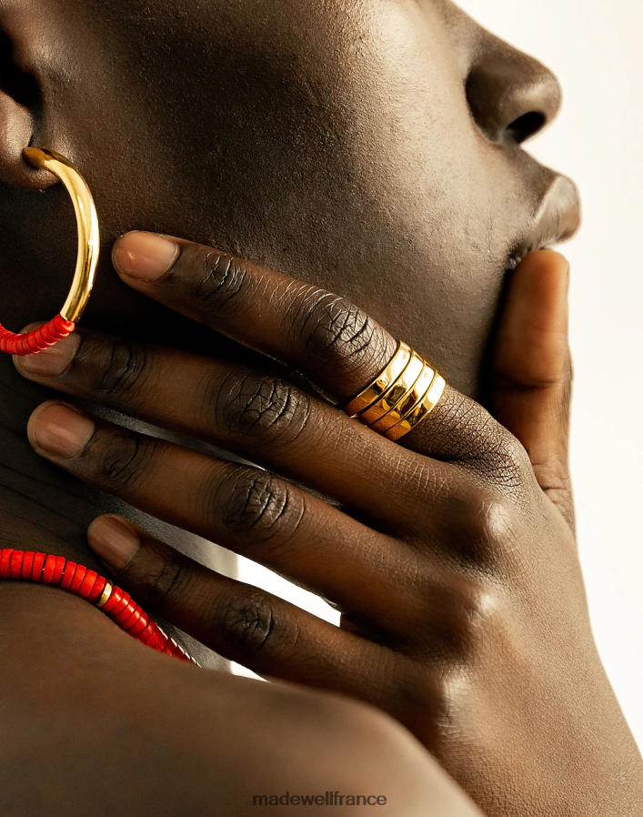 bijoux fr Madewell femmes anneaux empilables soko maji or DX88282251