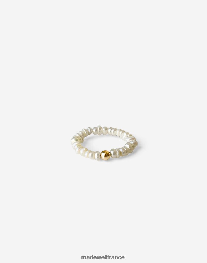 bijoux fr Madewell femmes bague en perles kinn biwa or DX88281748
