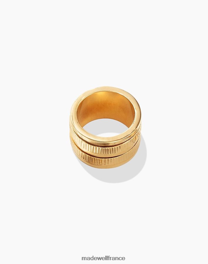 bijoux fr Madewell femmes bague tournante méta soko or DX88282266