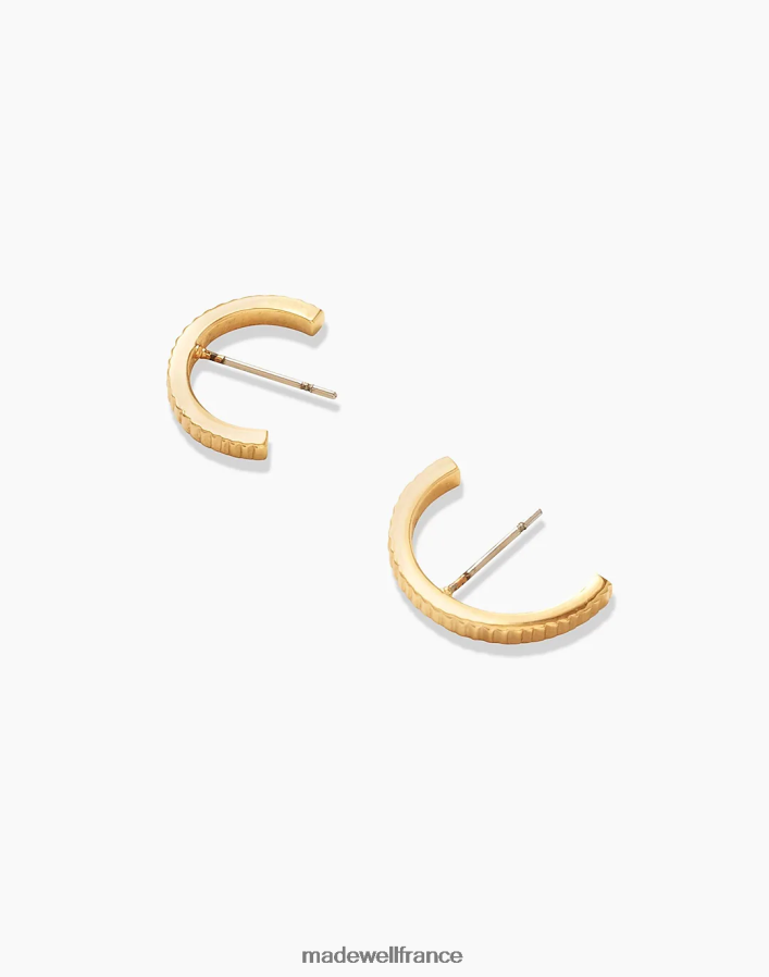 bijoux fr Madewell femmes soko méta boucle d'oreille créole huggie or DX88282265