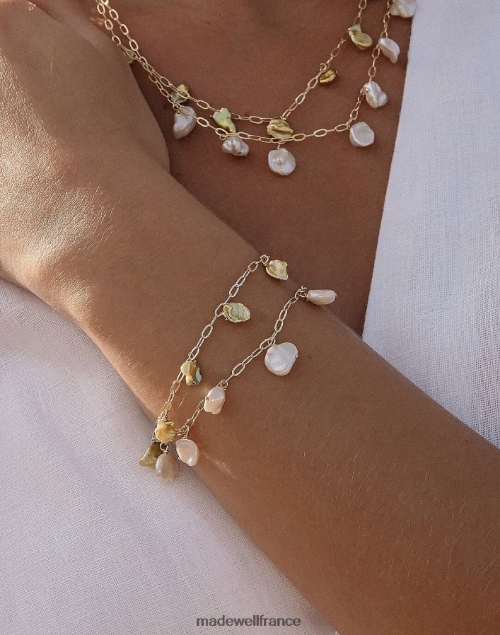 bijoux fr Madewell femmes bracelet à breloques muns orilla or DX88281948