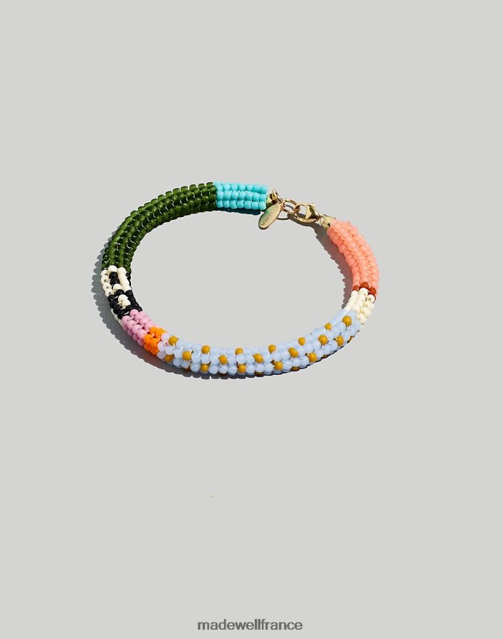 bijoux fr Madewell femmes bracelet cuerda perlé kisiwa multi DX88281511