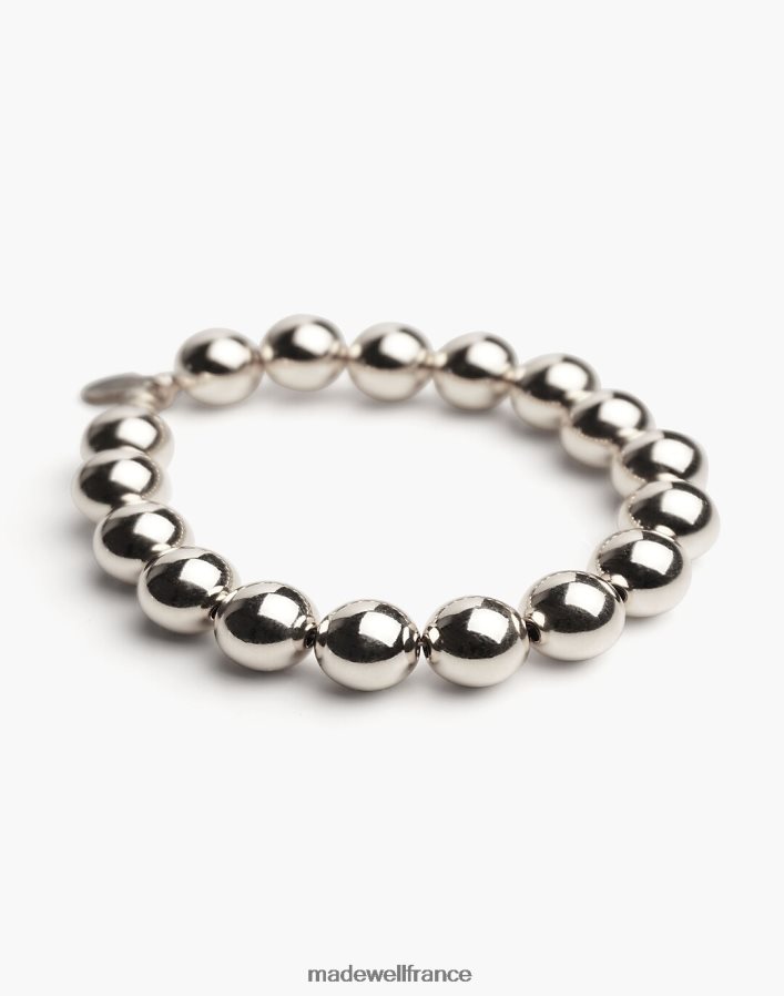 bijoux fr Madewell femmes bracelet de perles studio charlotte cauwe 10mm argent DX88281390