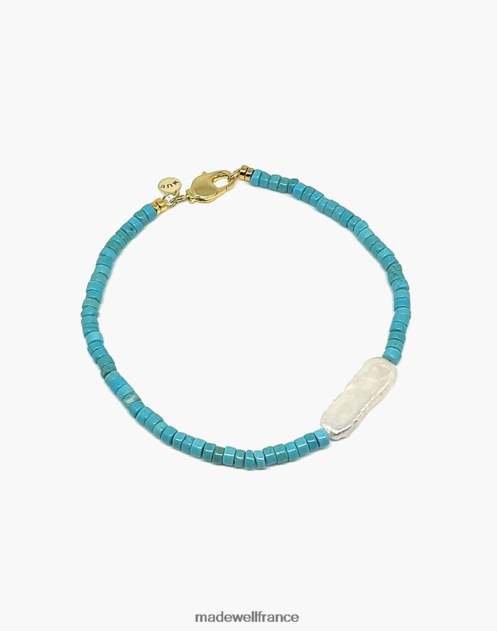 bijoux fr Madewell femmes bracelet palma en perles miju turquoise DX88281925