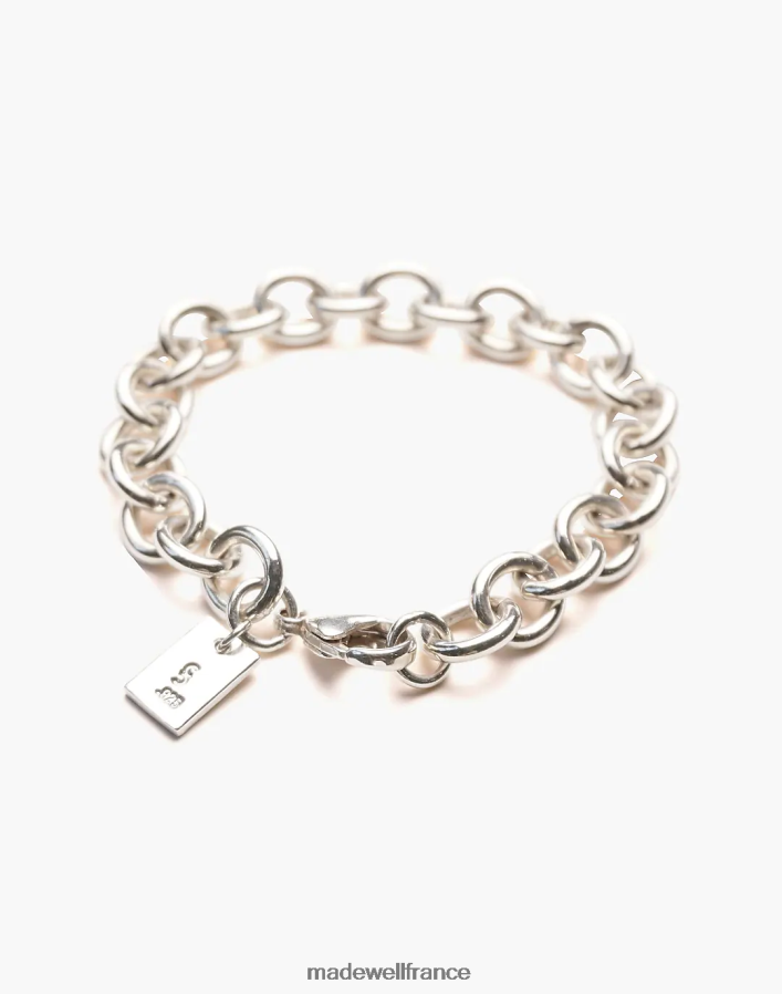 bijoux fr Madewell femmes charlotte cauwe studio bracelet câble épais argent DX88281398